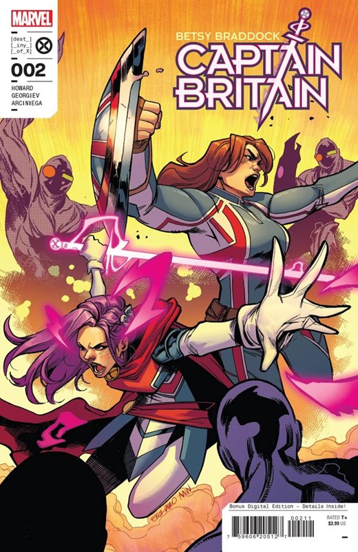 Betsy Braddock Captain Britain #2