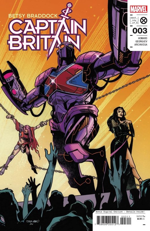 Betsy Braddock Captain Britain #3