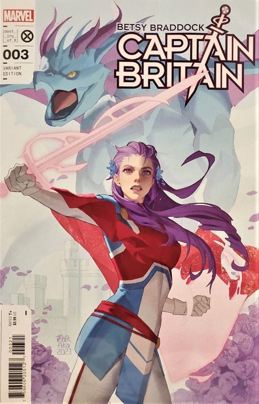 Betsy Braddock Captain Britain #3B