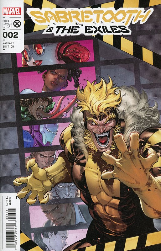 SABRETOOTH & THE EXILES #2C