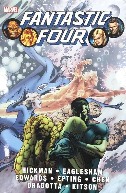 FANTASTIC FOUR BY JONATHAN HICKMAN OMNIBUS #1B