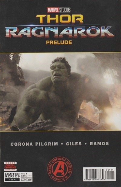 MARVEL'S THOR: RAGNAROK PRELUDE #1