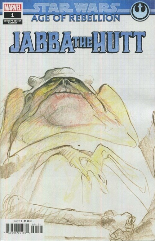 STAR WARS: AGE OF REBELLION - JABBA THE HUTT #1B