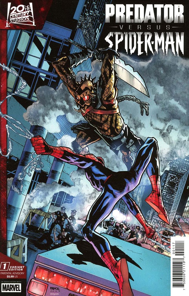 Predator Vs. Spider-Man #1-RI-B