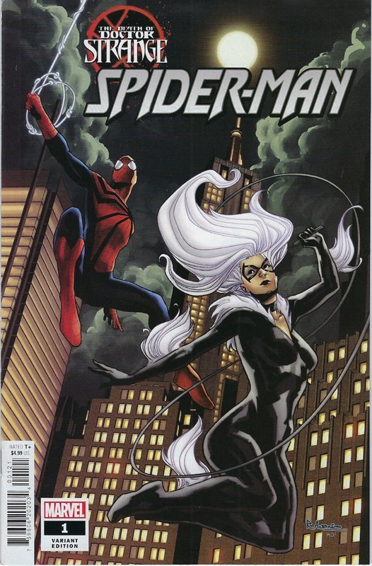 DEATH OF DOCTOR STRANGE: SPIDER-MAN #1B