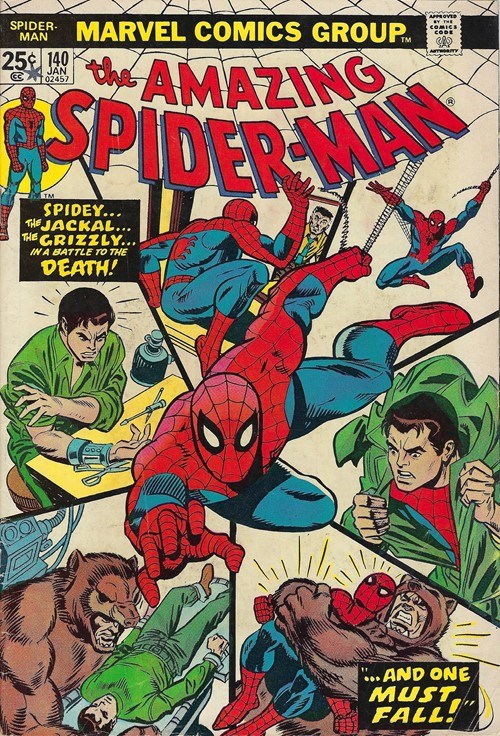 THE AMAZING SPIDER-MAN #140-MJ