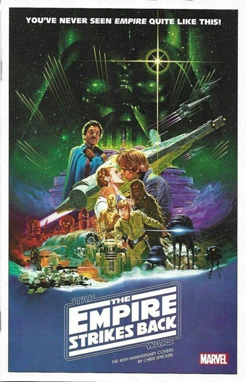 STAR WARS: THE EMPIRE STRIKES BACK - THE 40TH ANNIVERSARY COVERS #1B