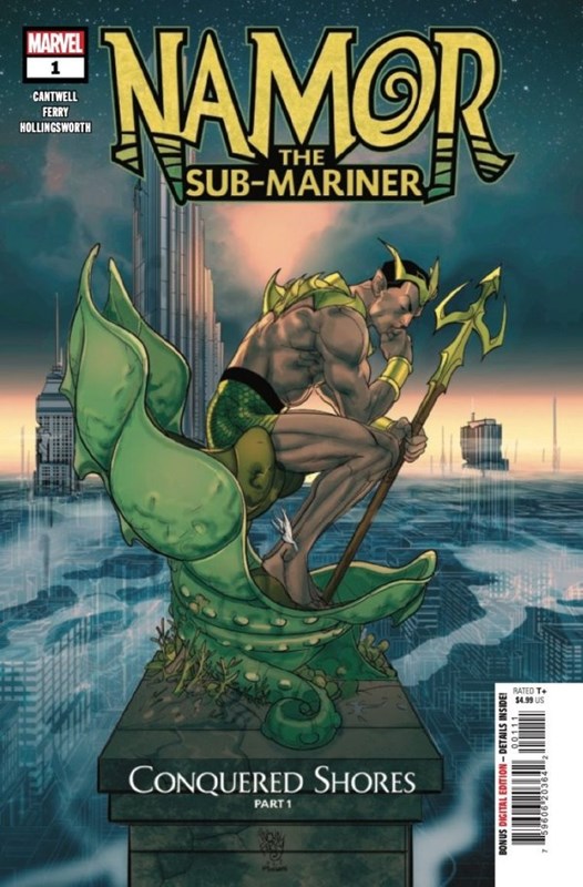 Namor The Sub-Mariner Conquered Shores #1
