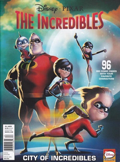 DISNEY-PIXAR/MUPPETS PRESENTS: INCREDIBLES - CITY OF INCREDIBLES #7