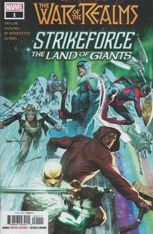 WAR OF THE REALMS STRIKEFORCE: THE LAND OF GIANTS #1