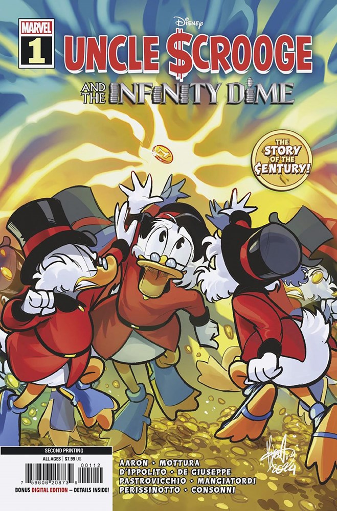 Uncle Scrooge And The Infinity Dime #1-2nd