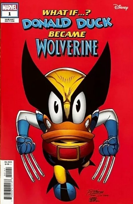 Marvel & Disney: What If...? Donald Duck Became Wolverine #1D