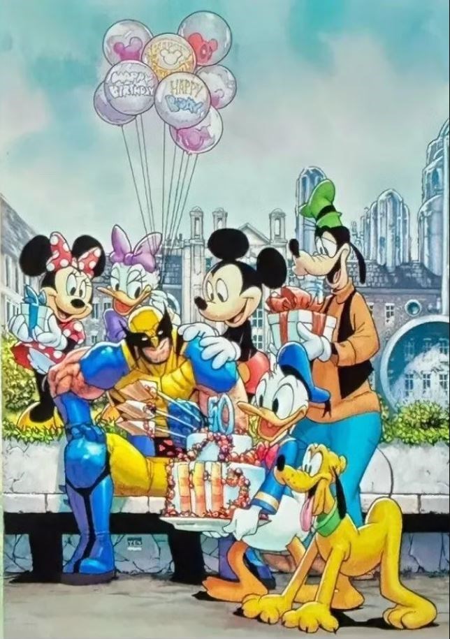 Marvel & Disney: What If...? Donald Duck Became Wolverine #1-D23