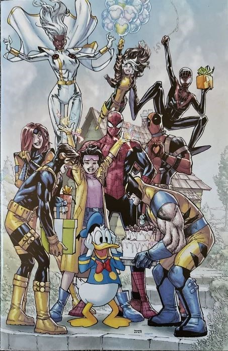 Marvel & Disney: What If...? Donald Duck Became Wolverine #1-D23-B