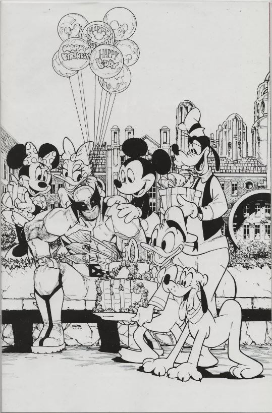 Marvel & Disney: What If...? Donald Duck Became Wolverine #1-D23-C