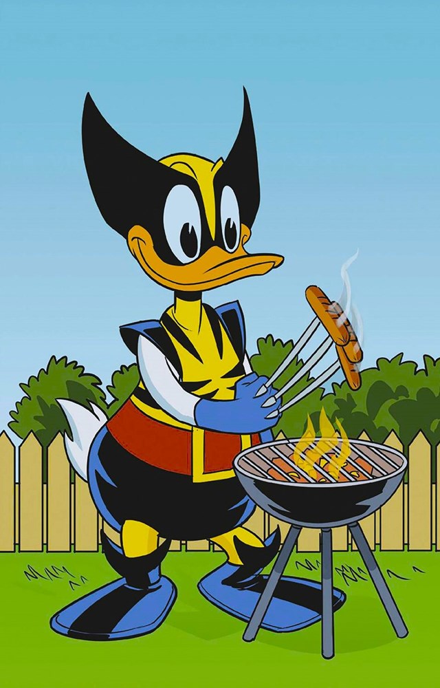 Marvel & Disney: What If...? Donald Duck Became Wolverine #1-RI