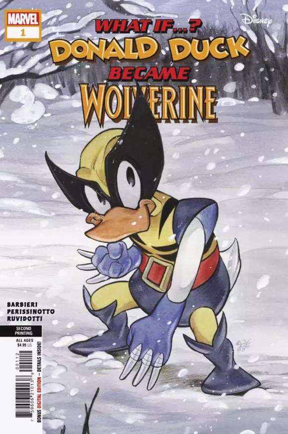 Marvel & Disney: What If...? Donald Duck Became Wolverine #1-2nd