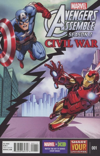 MARVEL UNIVERSE AVENGERS ASSEMBLE: CIVIL WAR #1