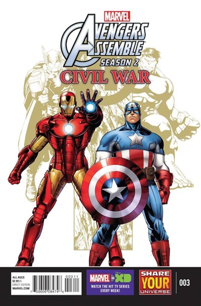 MARVEL UNIVERSE AVENGERS ASSEMBLE: CIVIL WAR #3