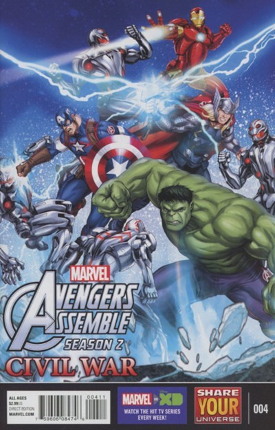 MARVEL UNIVERSE AVENGERS ASSEMBLE: CIVIL WAR #4