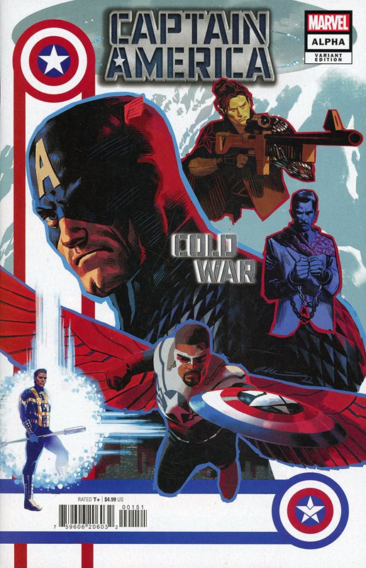 Captain America Cold War Alpha #1D