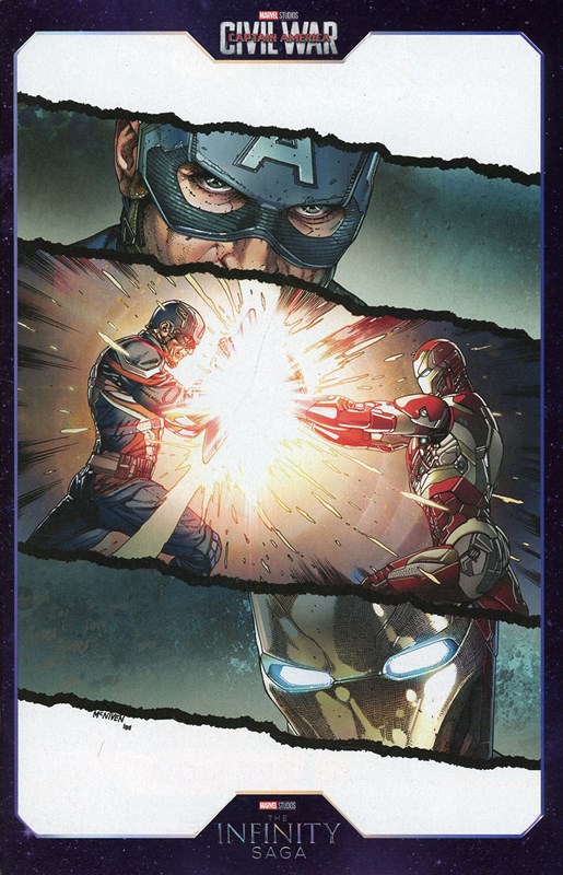 Captain America Cold War Alpha #1E