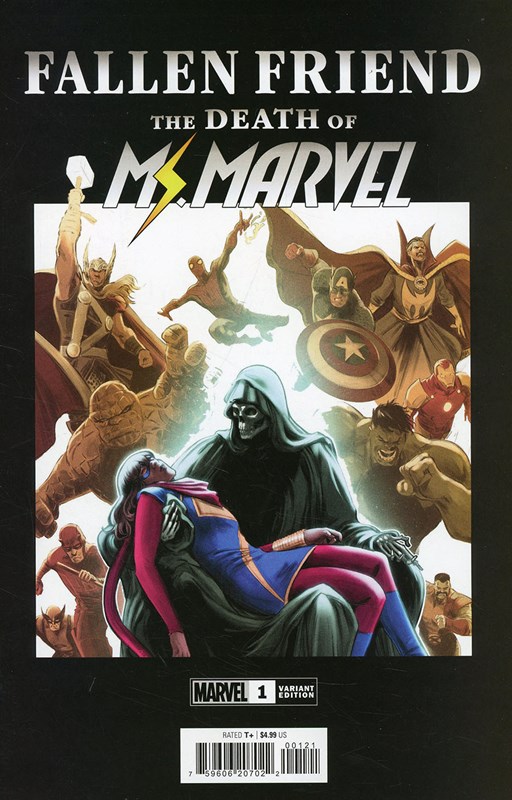 Fallen Friend The Death Of Ms. Marvel #1D