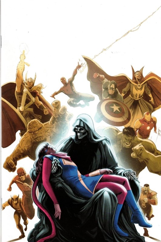 Fallen Friend The Death Of Ms. Marvel #1-RI-B