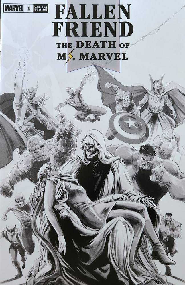 Fallen Friend The Death Of Ms. Marvel #1-SDCC