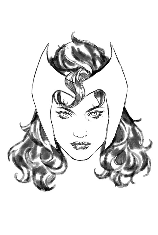 SCARLET WITCH AND QUICKSILVER #2-RI-B