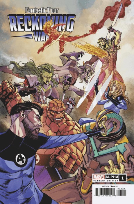 FANTASTIC FOUR: RECKONING WAR - ALPHA #1B