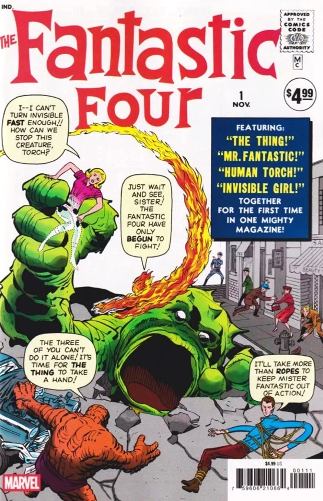 THE FANTASTIC FOUR: FACSIMILE EDITION #1B