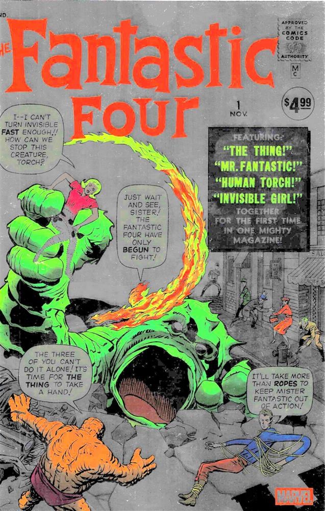THE FANTASTIC FOUR: FACSIMILE EDITION #1C