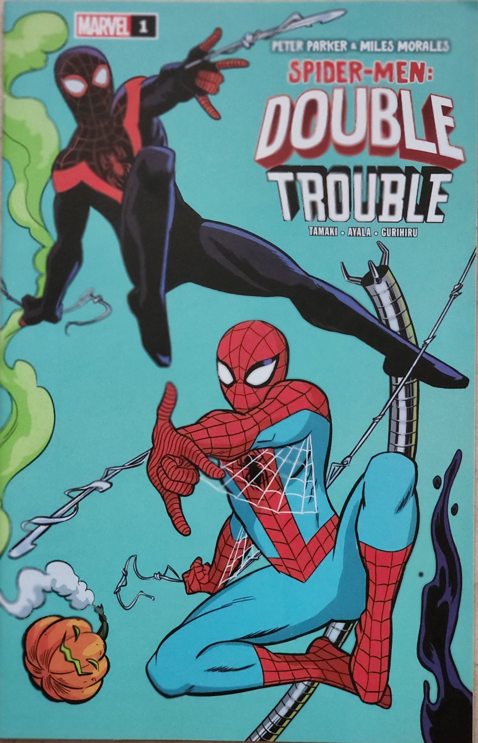Peter Parker And Miles Morales Spider-Men Double Trouble #1E