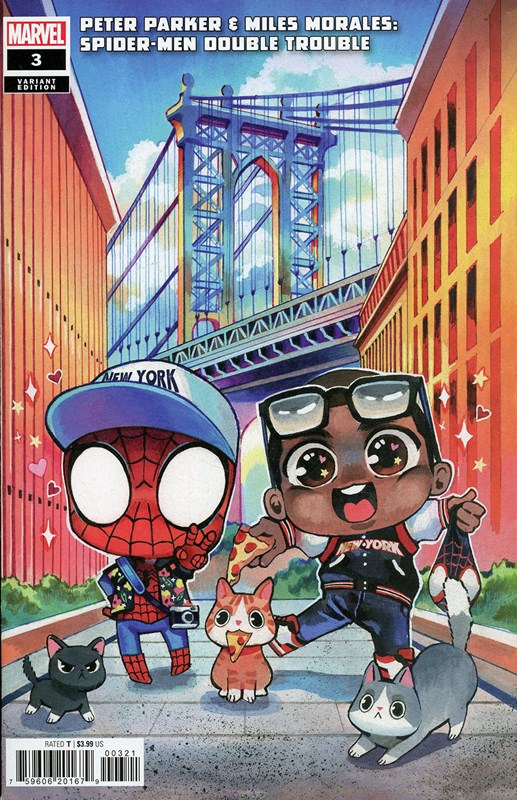 Peter Parker And Miles Morales Spider-Men Double Trouble #3B