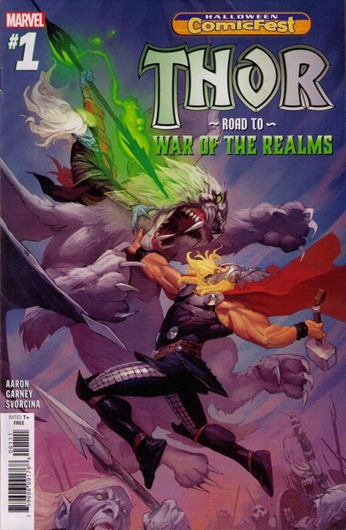 THOR: ROAD TO WAR OF THE REALMS #1