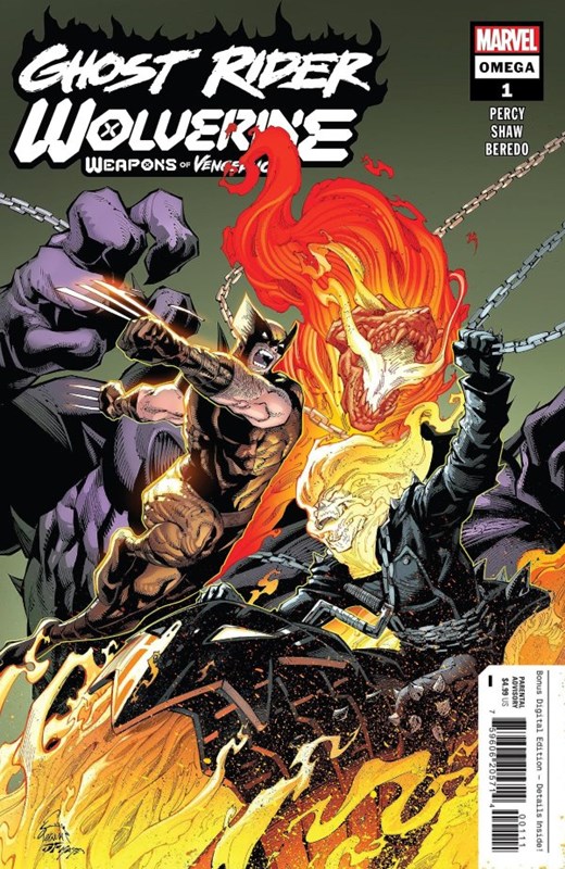 GHOST RIDER WOLVERINE WEAPONS OF VENGEANCE OMEGA #1
