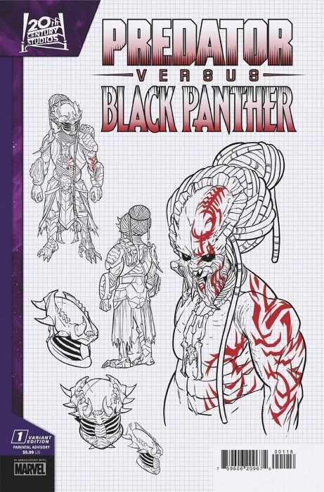 Predator Vs. Black Panther #1-RI-C