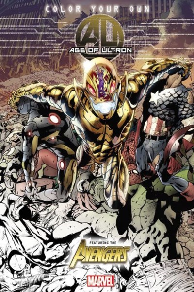 AGE OF ULTRON COLORING BOOK #1