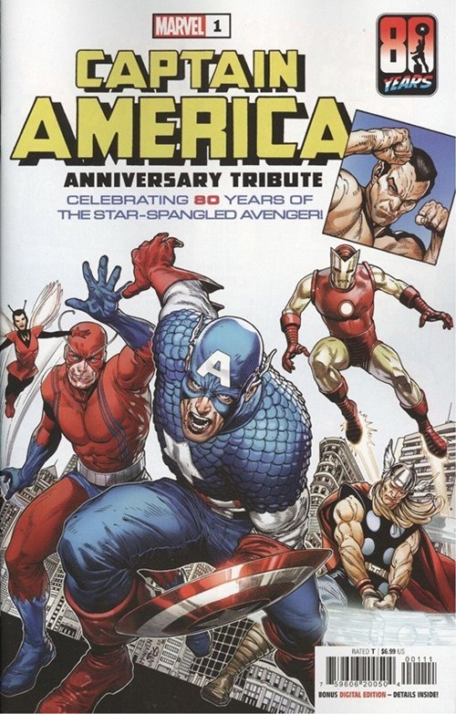 CAPTAIN AMERICA ANNIVERSARY TRIBUTE #1