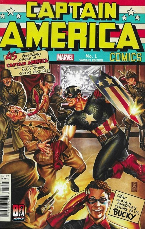 CAPTAIN AMERICA ANNIVERSARY TRIBUTE #1B