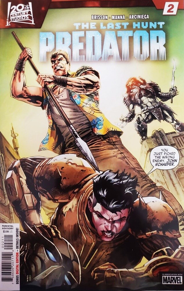PREDATOR THE LAST HUNT #2