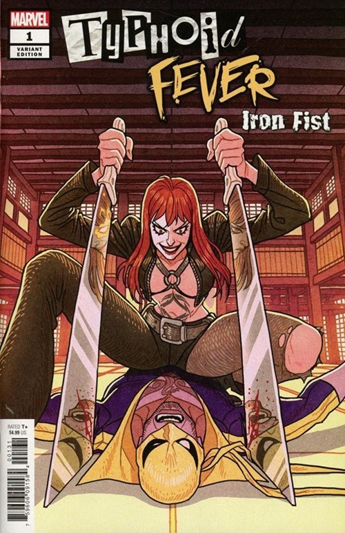 TYPHOID FEVER: IRON FIST #1-RI