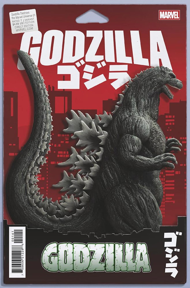 Godzilla Destroys The Marvel Universe #1D
