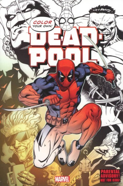 COLOR YOUR OWN DEADPOOL #1