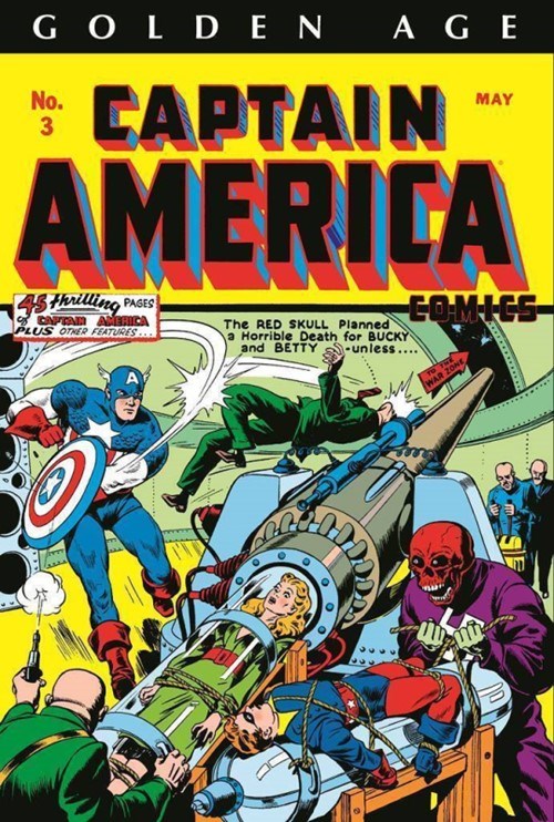 GOLDEN AGE CAPTAIN AMERICA OMNIBUS #1C
