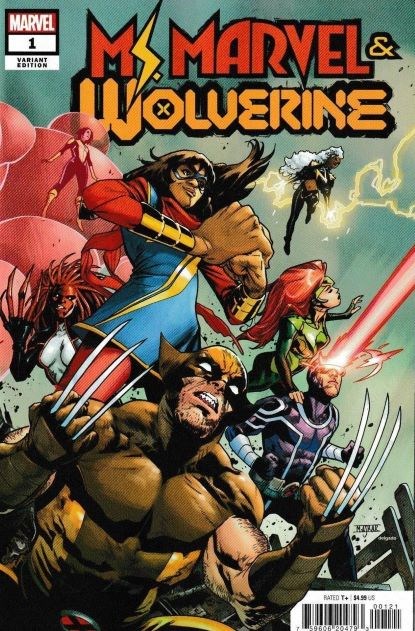 MS. MARVEL & WOLVERINE #1B