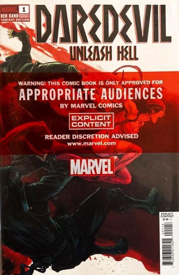 Daredevil: Unleash Hell - Red Band #1-RI