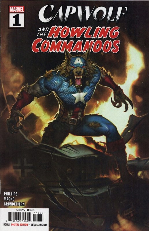 CAPWOLF AND THE HOWLING COMMANDOS #1