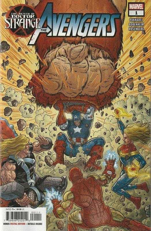 DEATH OF DOCTOR STRANGE: AVENGERS #1